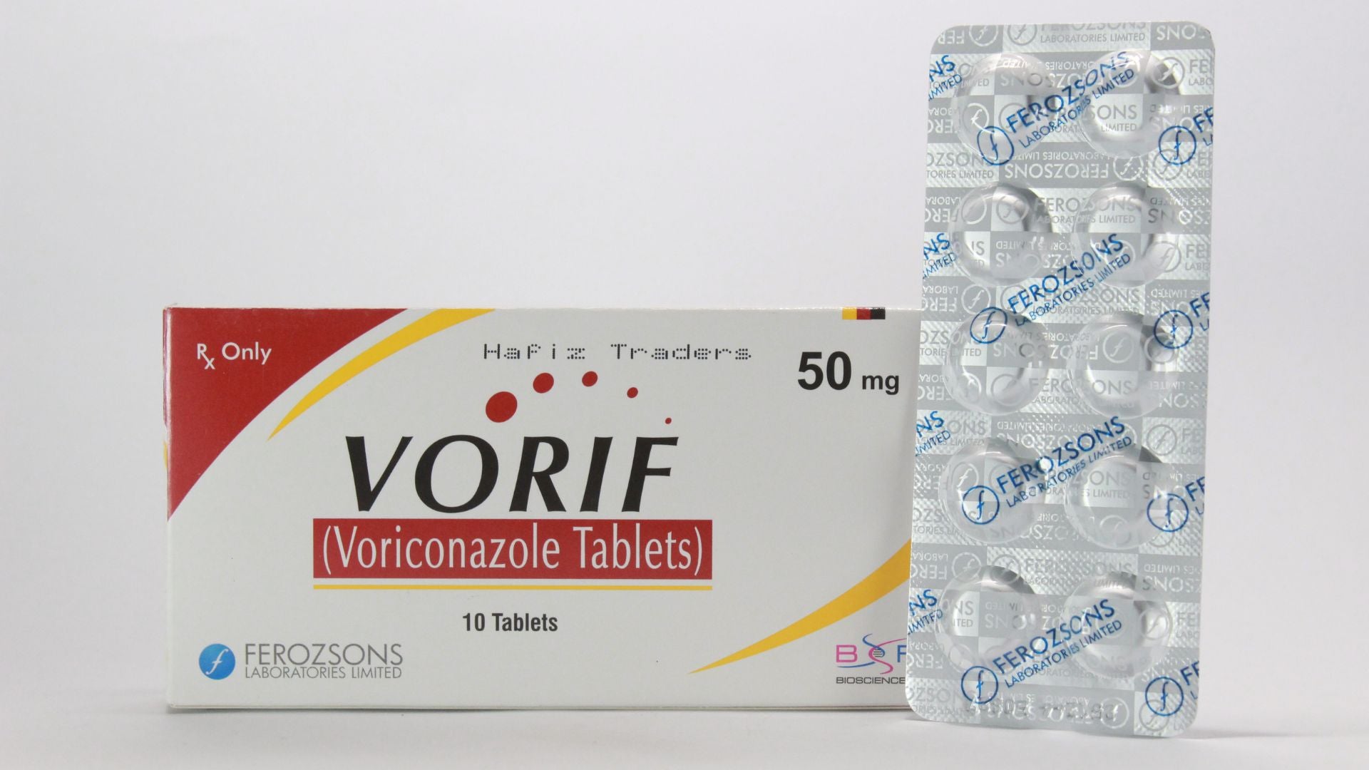 Vorif Inj Vorif (Voriconazole) Tablets 50mg – TuShifa