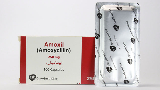 Amoxil Capsules (Amoxicillin) 250Mg
